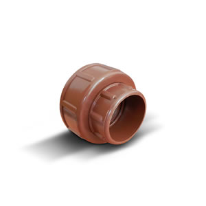 UNION DOBLE ABS H-H P/PEGAR Y ROSCAR ?63 X 2 