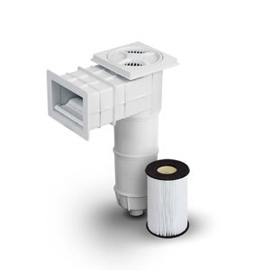 SKIMMER C/FILTRO DE CARTUCHO P/FV ANCHO 20CM(2)